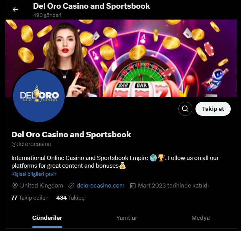 Delorocasino Twitter